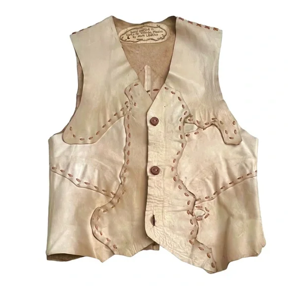 Vintage | Jackets & Coats | Vintage 7s Hand Crafted Pieced Tan 